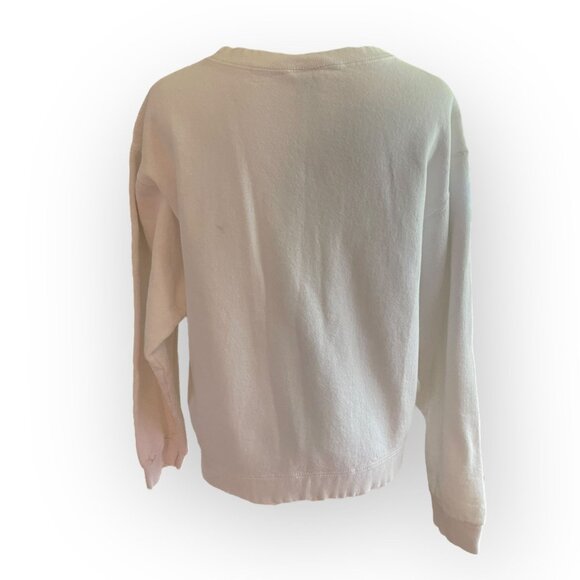 VTG Hawaii Aloha Bright Embroidered Cropped Crewneck Sweater - Picture 3 of 11